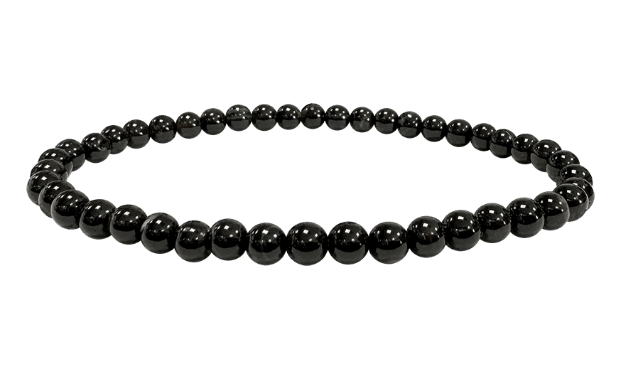 Onyx A Perlen 4mm Armband