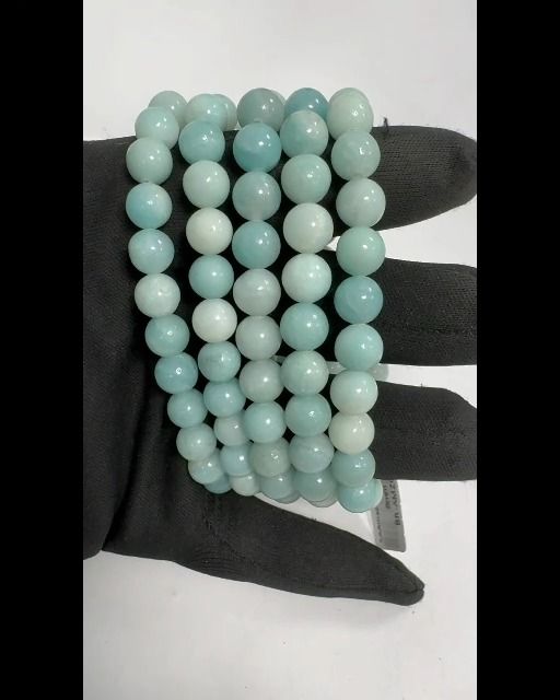 China Amazonite Perlen Armband 8mm