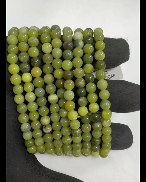 Armband Jade aus Kanada Perlen 6mm