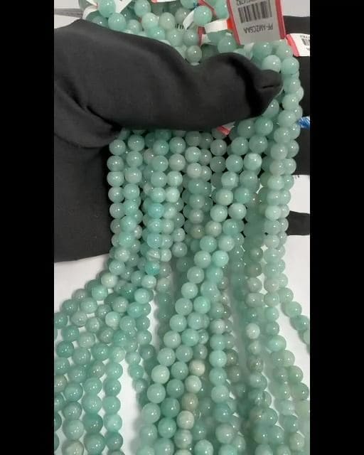 Amazonite China AA Perlen 6mm auf einem 40cm Faden